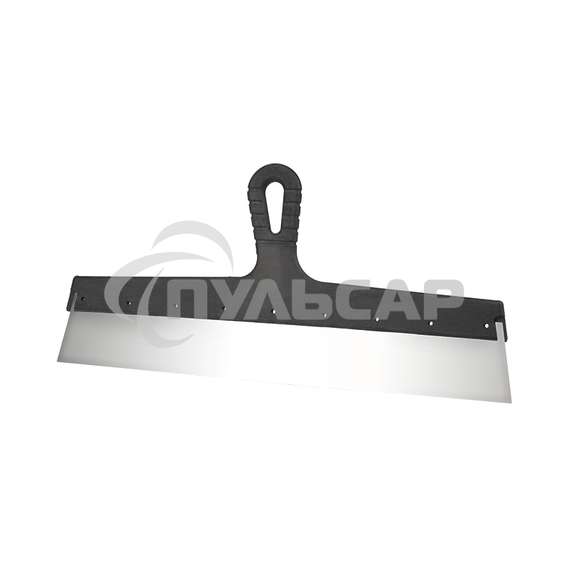 Шпатель фасадный 150 мм нержавеющая сталь, пластмассовая ручка Rexant