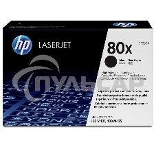 Картридж лазерный HP CF280X черный LaserJet Pro 400 M401/M425 (6900стр.)