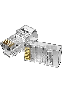 Коннектор Vention RJ45 (8p8c), cat. 5e, под витую пару (50шт.)