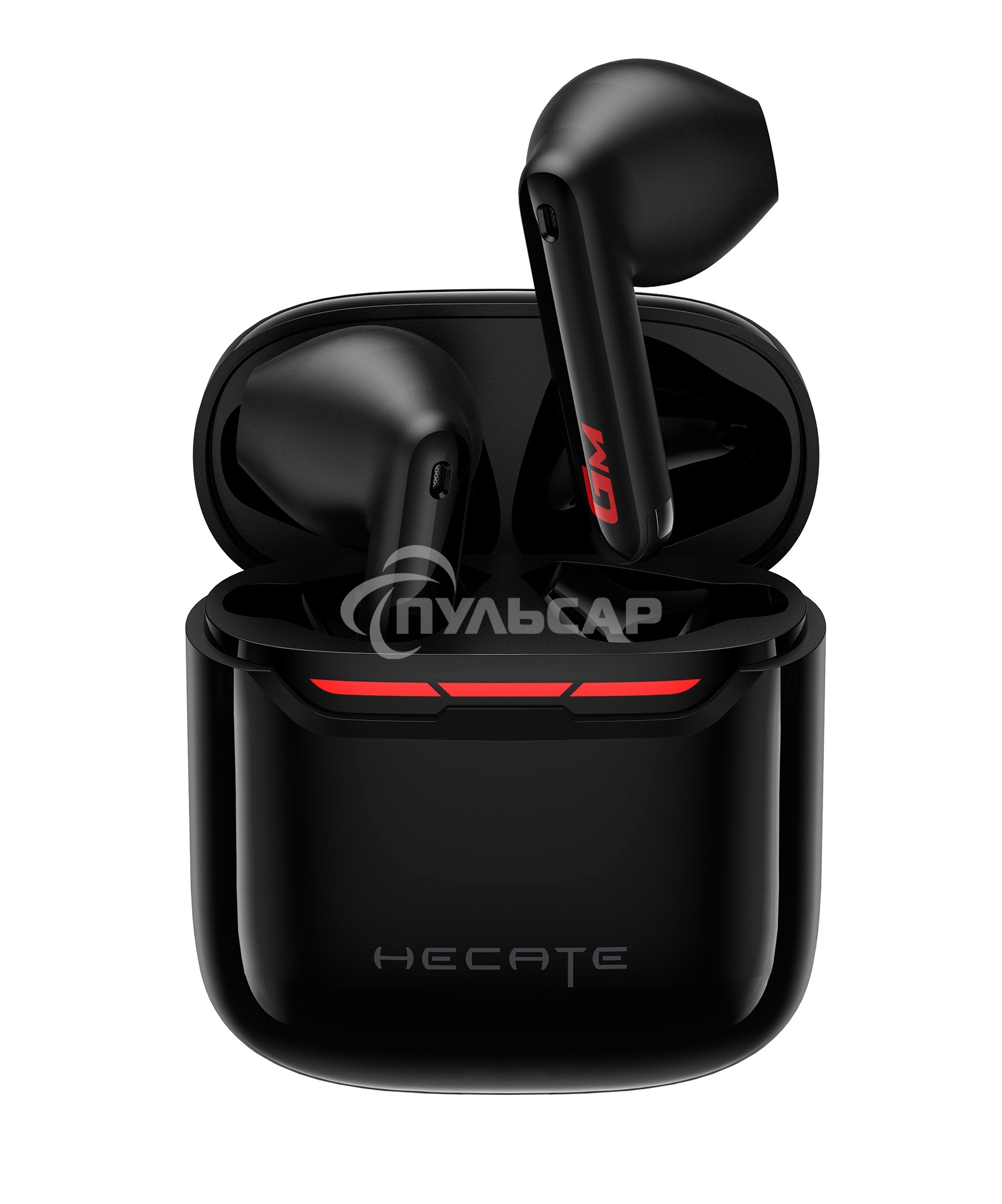 Наушники с микрофоном Edifier Hecate GM3 Plus черный вкладыши BT оголовье