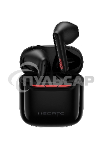 Наушники с микрофоном Edifier Hecate GM3 Plus черный вкладыши BT оголовье