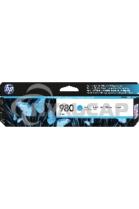 Картридж струйный HP D8J07A голубой для HP OJ Ent X585/X555 (6600стр.)