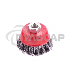 Щетка Matrix для УШМ, 65 мм, М14, 