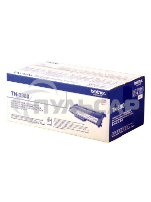 Картридж лазерный Brother TN-3380 черный (8000 стр.) для HL54xx/6180DW/DCP8110DN/8250DN/MFC8520DN/8950DW