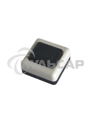 Кнопка звонка бел. корп. черный кнопка БЕЛТИЗ А1-0.4-001