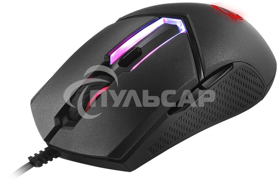 Мышь проводная MSI Clutch GM30 черный, 6200 dpi, USB, кнопки - 6