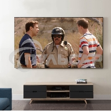 Экран Cinema S'OK 16:9 107' настенно-потолочный, на раме, 236x133см, рама черный бархат, полотно белый ПВХ