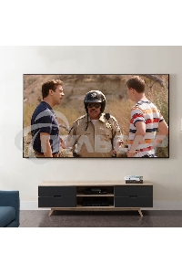 Экран Cinema S'OK 16:9 107' настенно-потолочный, на раме, 236x133см, рама черный бархат, полотно белый ПВХ