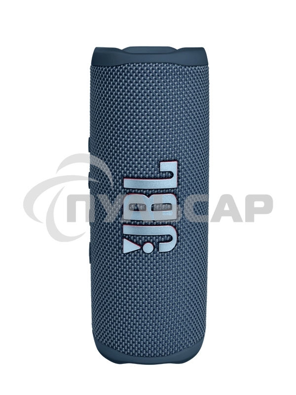 Портативная акустика JBL Flip 6 синий, Bluetooth 5.1, время воспроизведения 12 ч, емкость аккумулятора 4800 mAh, время заряда 2,5 ч, синий