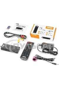 Ресивер DVB-T2 Cadena CDT-2311 MINI черный