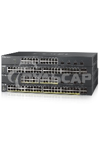 Коммутатор Hybrid Smart L2+ Switch Zyxel NebulaFlex XMG1930-30HP, rack 19