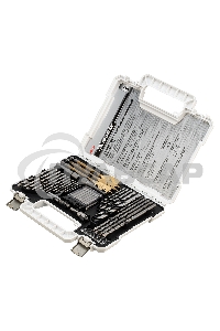 Набор сверл Matrix комб.,мет.1-6,5мм,бет.4-8мм,дер.4-10мм,перк, бит.20шт,адап,гол.2шт,зенк,50пр.