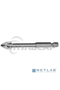 Сверло по плитке STAYER PROFI 2985-08_z01 с 4-мя режущими лезвиями d8мм