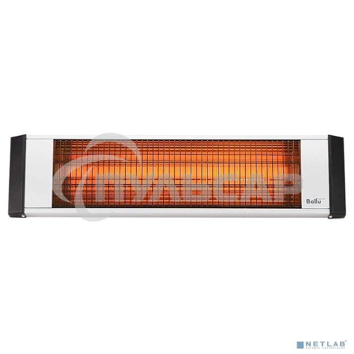 Обогреватель инфракрасный Ballu BIH-L-3.0 серый, кварцевый, 3000 Вт, 35 м2