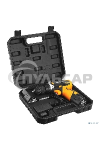 Дрель-шуруповерт Deko DKCD12V, Аккумуляторная, 12В, 2АКБ, Кейс