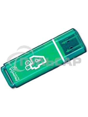 Флешка USB Smartbuy 4 Gb USB <USB 2.0> Smartbuy Glossy series Green (SB4 GbGS-G)