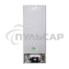 Холодильник Maunfeld MFF144SFW белый глянц. двухкамерный 154/52л морозилка снизу, ручная разморозка