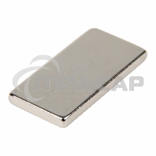 Неодимовый магнит прямоугольник 20х10х2мм сцепление 2,4 кг (упаковка 5 шт) Rexant