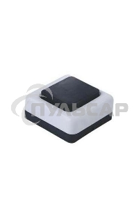 Кнопка звонка бел. корп. черный кнопка БЕЛТИЗ А1-0.4-001