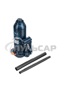 Домкрат гидравлический бутылочный, 6 т, h подъема 207-404 мм, в пласт. кейсе Stels