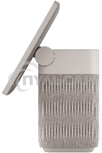 Умная колонка с дисплеем Яндекс Станция Дуо Макс, Zigbee, 60Вт, с голосовым ассистентом Алиса на YaGPT, бежевый