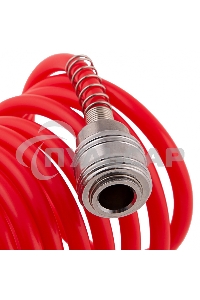 Шланг спиральный Matrix воздушный, 15 м, с быстросъемными соединениями