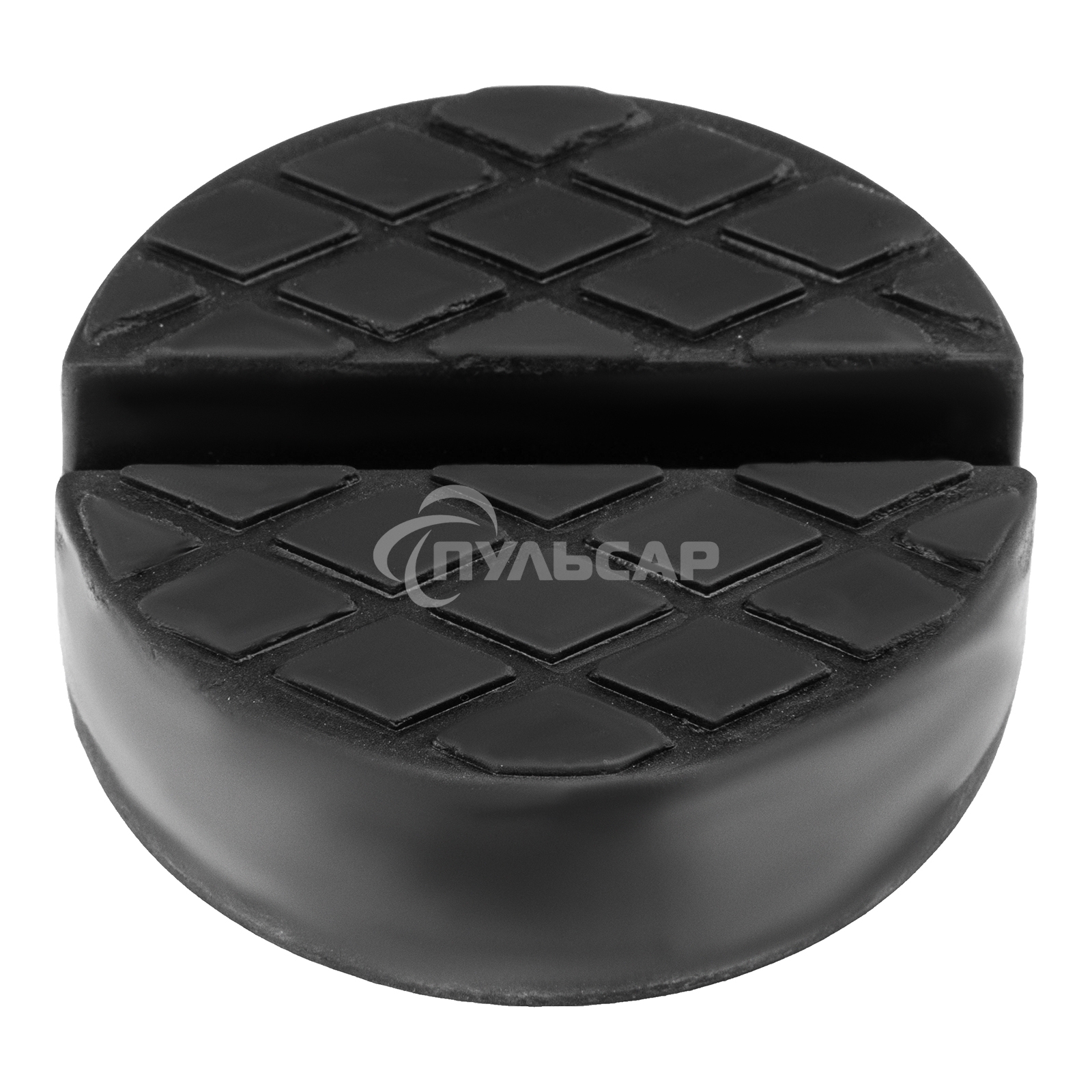 Резиновая опора для подкатного домкрата Matrix с прорезьюD 65 мм