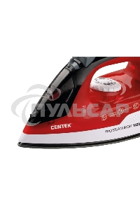 Утюг Centek CT-2347 RED 1800Вт, антипригар. подошва, паровой удар, самоочистка, 200мл