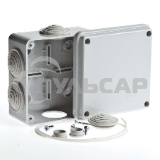 Рувинил 67050 Тусо.Коробка расп. для о/п, 100х100х50мм, 6вводов, IP54 