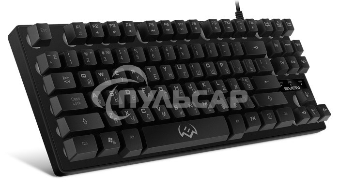 Клавиатура проводная игровая SVEN KB-G7400 (87кл., 12 Fn функций, подсветка) Игровая клавиатура SVEN KB-G7400 (87кл., 12 Fn функций, подсветка)