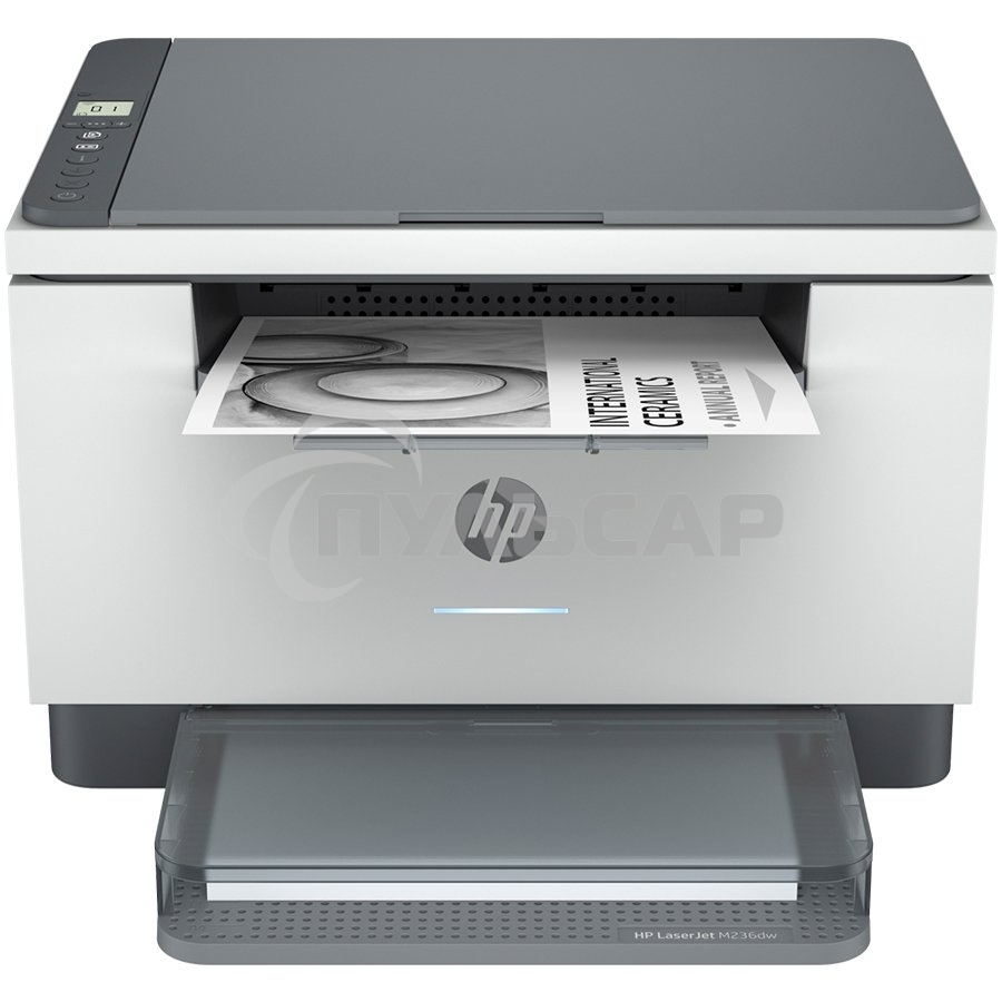 МФУ лазерное HP LaserJet M236dw (9YF95A), A4, ч/б, печ. до 29 стр/мин., 600 x 600 dpi, USB, RJ-45, Wi-Fi, Air Print, Mopria