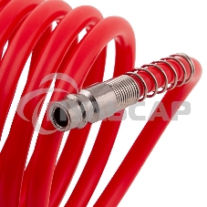 Шланг спиральный Matrix воздушный, 15 м, с быстросъемными соединениями