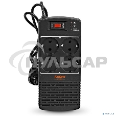 Стабилизатор ExeGate Power AD5000-800 (800VA/400W, диапазон 150...280В, 4 евророзетки)