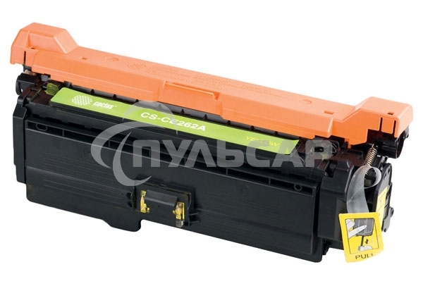 Картридж лазерный Cactus CS-CE262A желтый (11000 стр.) для принтеров HP Сolor LaserJet CP4025/CP4525/CM4540