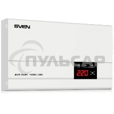 Стабилизатор напряжения SVEN AVR SLIM-1000 LCD