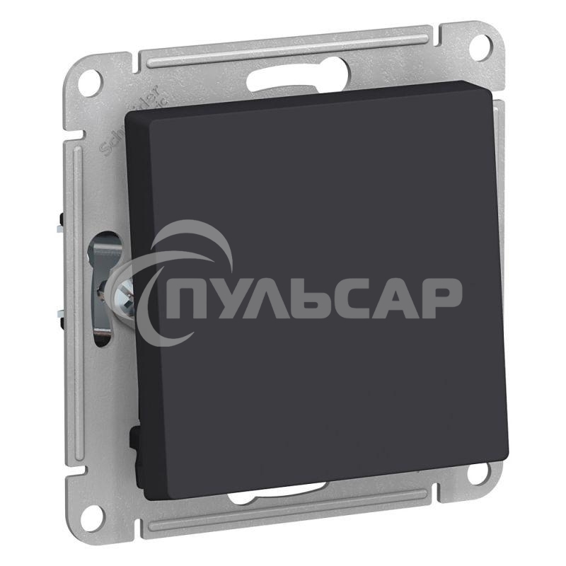 Механизм переключателя 1-кл. ATLAS DESIGN (сх.6) 10АХ карбон