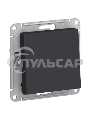 Механизм переключателя 1-кл. ATLAS DESIGN (сх.6) 10АХ карбон