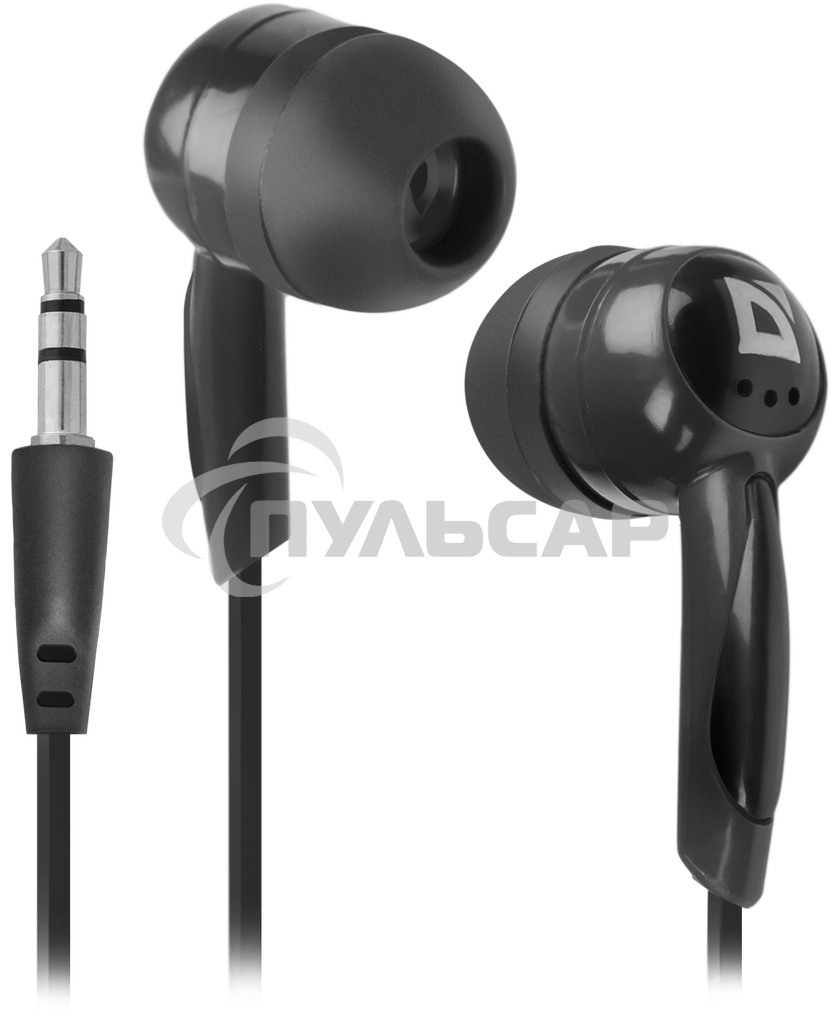 Наушники Defender Basic 604 вставки черный
