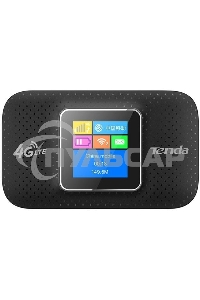 Мобильный роутер Tenda 4G185 4G LTE, встроенная батарея 2100 мА·ч; поддержка карт памяти до 32Gb
