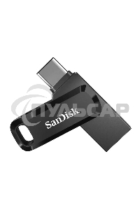Флешка USB 64 Gb SanDisk Ultra Dual Go, USB 3.1 - USB Type-C черный