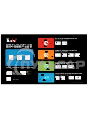 Набор трафаретов Kaisi для iPhone X 11/12/13/14