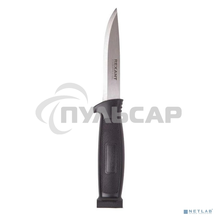 Нож строительный нержавеющая сталь лезвие 100 мм Rexant