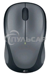 Мышь беспроводная Logitech M235 серый/черный, 1000 dpi, радиоканал, USB, кнопки - 3