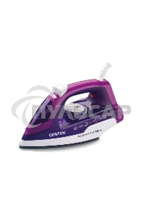 Утюг Centek CT-2348 VIOLET (фиолет) 1600Вт, КЕРАМИЧЕСКАЯ подошва, паровой удар, самоочистка, 200мл