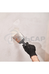 Шпатель 100 мм нержавеющая сталь, пластмассовая ручка Rexant