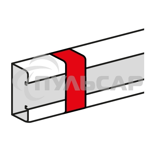 Накладка профиля Legrand 638026 85х50 METRA