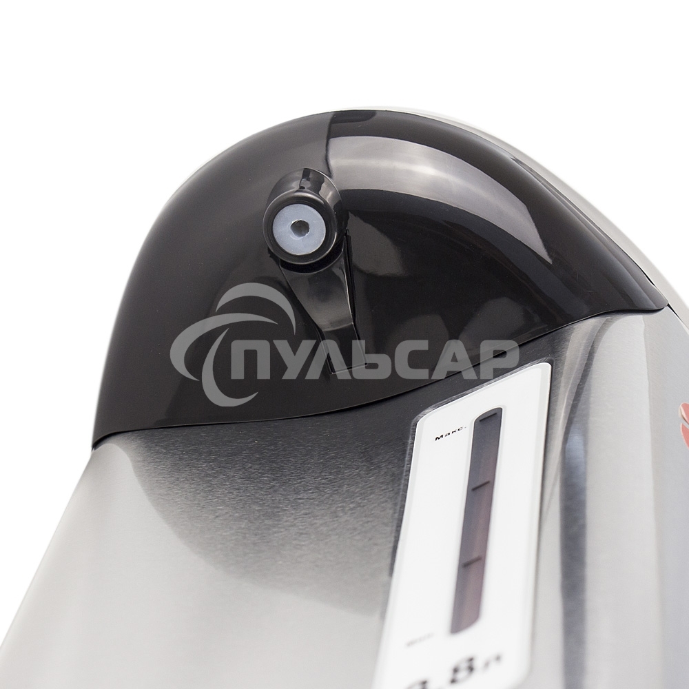 Термопот Galaxy Line GL 0604, серебристый с черным, 900 Вт, 3,8 л