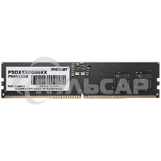 Оперативная память Patriot Signature, DDR5, 8Gb (1x8 Gb), 5200 MHz, CL42, DIMM