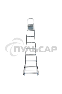 Стремянка Сибртех 8 ступеней, стальная, оцинкованная