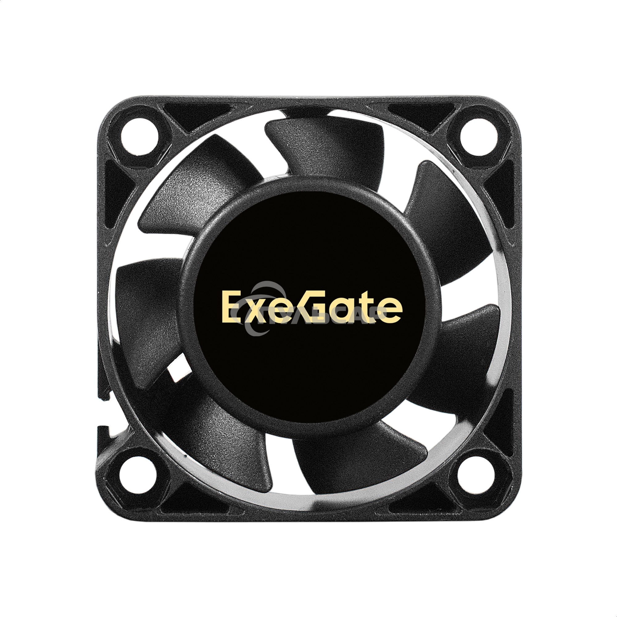 Вентилятор для корпуса ExeGate ExtraSilent ES04010S3P-5 черный, 40 мм, 4500 об/мин, 22 дБ, 3 pin